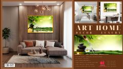 TRANH TREO TƯỜNG KHUNG HỢP KIM - TRANH SPA - MÃ T3D-1572