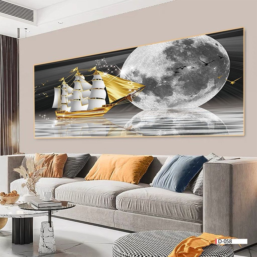 TRANH PHONG CẢNH THIÊN NHIÊN - TRANH PHÒNG KHÁCH - SAU SOFA - PHÒNG ĂN | MÃ D-058