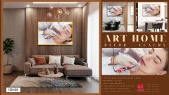 TRANH TREO TƯỜNG KHUNG HỢP KIM - TRANH SPA - MÃ T3D-1510