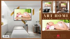 TRANH TREO TƯỜNG KHUNG HỢP KIM - TRANH SPA - MÃ T3D-885