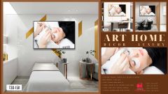 TRANH TREO TƯỜNG KHUNG HỢP KIM - TRANH SPA - MÃ T3D-1511