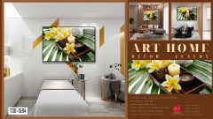 TRANH TREO TƯỜNG KHUNG HỢP KIM - TRANH SPA - MÃ T3D-1584