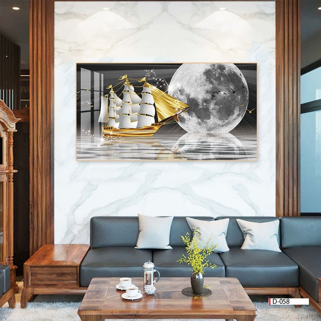 TRANH PHONG CẢNH THIÊN NHIÊN - TRANH PHÒNG KHÁCH - SAU SOFA - PHÒNG ĂN | MÃ D-058