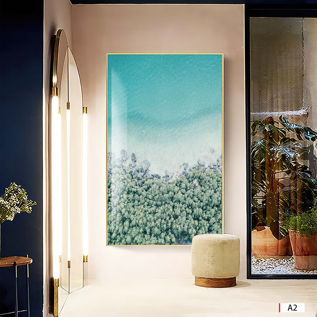 TRANH TREO TƯỜNG - TRANG TRÍ PHÒNG KHÁCH, SAU SOFA - CHỦ ĐỀ TRANH PHONG CẢNH THIÊN NHIÊN - TRANH ĐƠN DỌC - MÃ A2