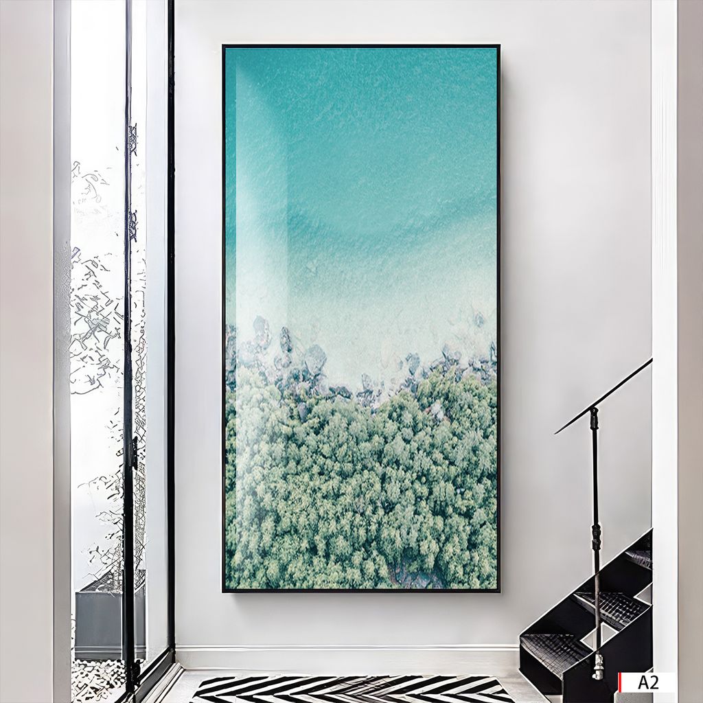 TRANH TREO TƯỜNG - TRANG TRÍ PHÒNG KHÁCH, SAU SOFA - CHỦ ĐỀ TRANH PHONG CẢNH THIÊN NHIÊN - TRANH ĐƠN DỌC - MÃ A2