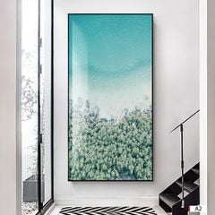 TRANH TREO TƯỜNG - TRANG TRÍ PHÒNG KHÁCH, SAU SOFA - CHỦ ĐỀ TRANH PHONG CẢNH THIÊN NHIÊN - TRANH ĐƠN DỌC - MÃ A2