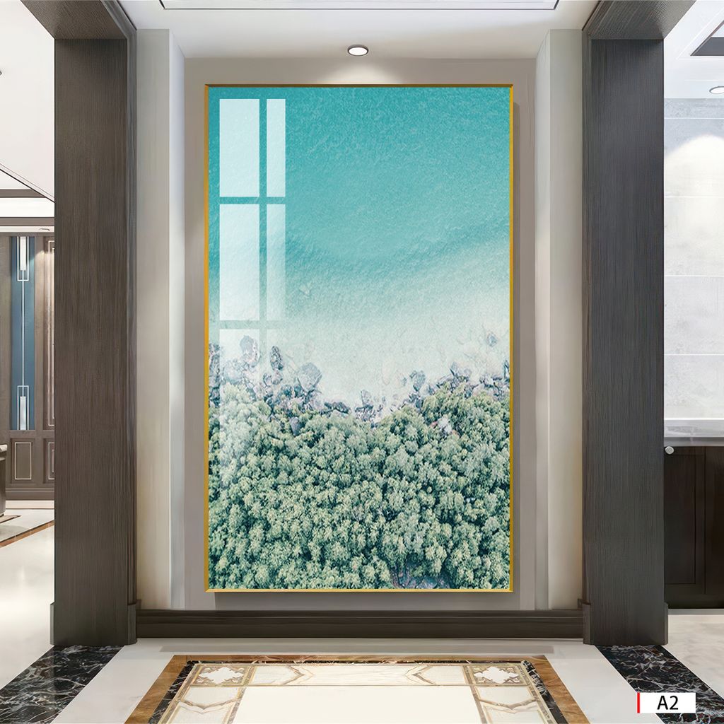 TRANH TREO TƯỜNG - TRANG TRÍ PHÒNG KHÁCH, SAU SOFA - CHỦ ĐỀ TRANH PHONG CẢNH THIÊN NHIÊN - TRANH ĐƠN DỌC - MÃ A2