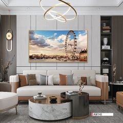 TRANH TREO TƯỜNG PHÒNG KHÁCH - TRANH PHONG CẢNH CHÂU ÂU HIỆN ĐẠI - KHỔ LỚN | MÃ AW145