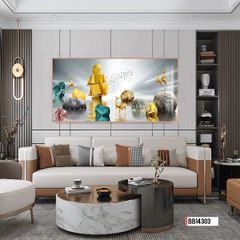 TRANH TREO TƯỜNG PHÒNG KHÁCH - TRANH THUẬN BUỒM XUÔI GIÓ KHỔ LỚN | MÃ BB14303