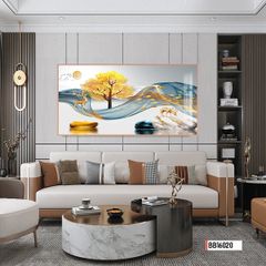 TRANH TREO TƯỜNG PHÒNG KHÁCH - PHÒNG NGỦ - SẢNH LỐI ĐI - TRANH HƯƠU TÀI LỘC | MÃ BB16020