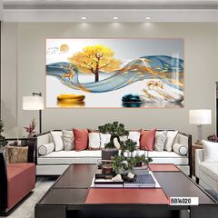 TRANH TREO TƯỜNG PHÒNG KHÁCH - PHÒNG NGỦ - SẢNH LỐI ĐI - TRANH HƯƠU TÀI LỘC | MÃ BB16020