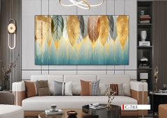 TRANH TREO PHÒNG KHÁCH - PHÒNG ĂN - CẦU THANG - LỐI ĐI - TRANH HIỆN ĐẠI TRỪU TƯỢNG | MÃ C-783