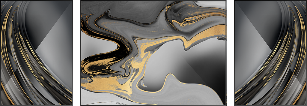 TRANH TREO TƯỜNG PHÒNG KHÁCH - TRANH ĐỒNG QUÊ GHÉP BỘ 3 BỨC | MÃ D-032