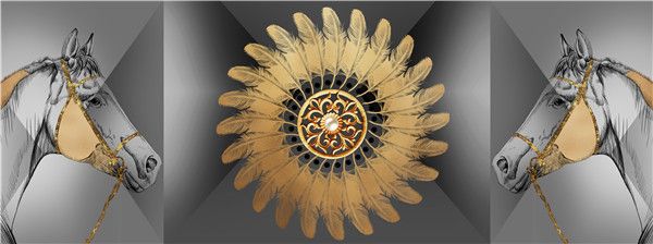 TRANH TREO PHÒNG KHÁCH HIỆN ĐẠI TRỪU TƯỢNG - TRANH GHÉP BỘ 3 BỨC | MÃ D-050