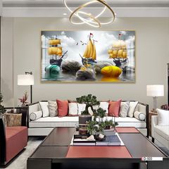 TRANH PHONG CẢNH THIÊN NHIÊN - TRANH PHÒNG KHÁCH - SAU SOFA - PHÒNG ĂN | MÃ D-100