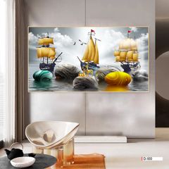 TRANH PHONG CẢNH THIÊN NHIÊN - TRANH PHÒNG KHÁCH - SAU SOFA - PHÒNG ĂN | MÃ D-100