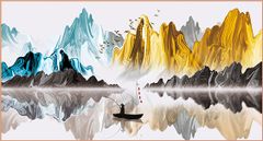 TRANH PHONG CẢNH THIÊN NHIÊN - TRANH PHÒNG KHÁCH - SAU SOFA - PHÒNG ĂN | MÃ D-240