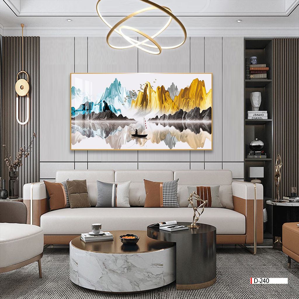 TRANH PHONG CẢNH THIÊN NHIÊN - TRANH PHÒNG KHÁCH - SAU SOFA - PHÒNG ĂN | MÃ D-240
