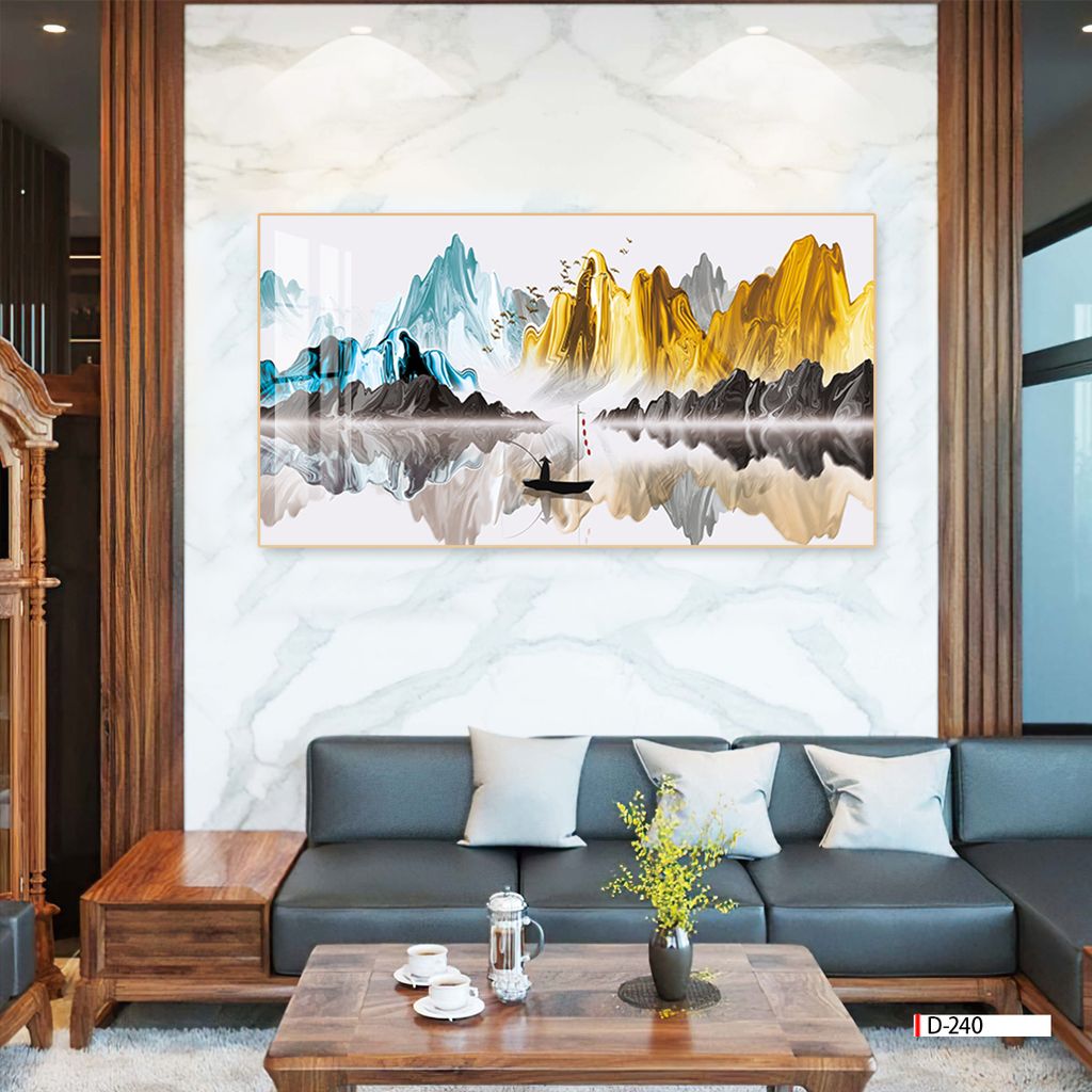 TRANH PHONG CẢNH THIÊN NHIÊN - TRANH PHÒNG KHÁCH - SAU SOFA - PHÒNG ĂN | MÃ D-240