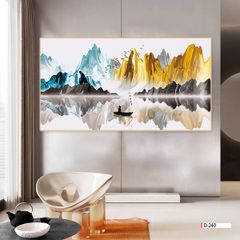 TRANH PHONG CẢNH THIÊN NHIÊN - TRANH PHÒNG KHÁCH - SAU SOFA - PHÒNG ĂN | MÃ D-240