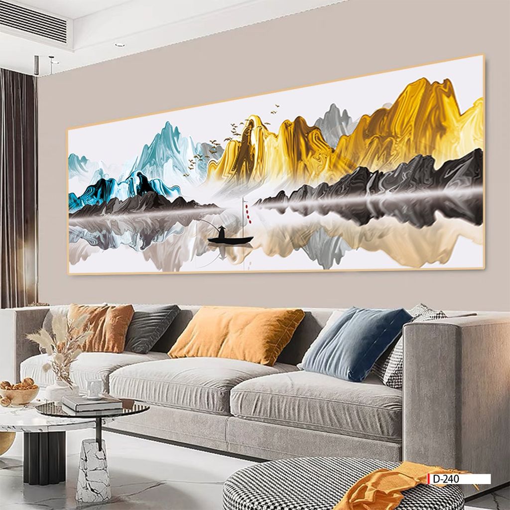 TRANH PHONG CẢNH THIÊN NHIÊN - TRANH PHÒNG KHÁCH - SAU SOFA - PHÒNG ĂN | MÃ D-240