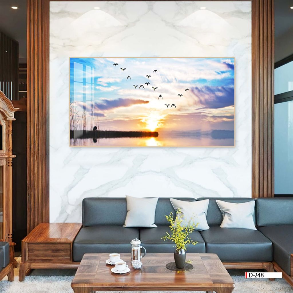 TRANH PHONG CẢNH THIÊN NHIÊN - TRANH PHÒNG KHÁCH - SAU SOFA - PHÒNG ĂN | MÃ D-248