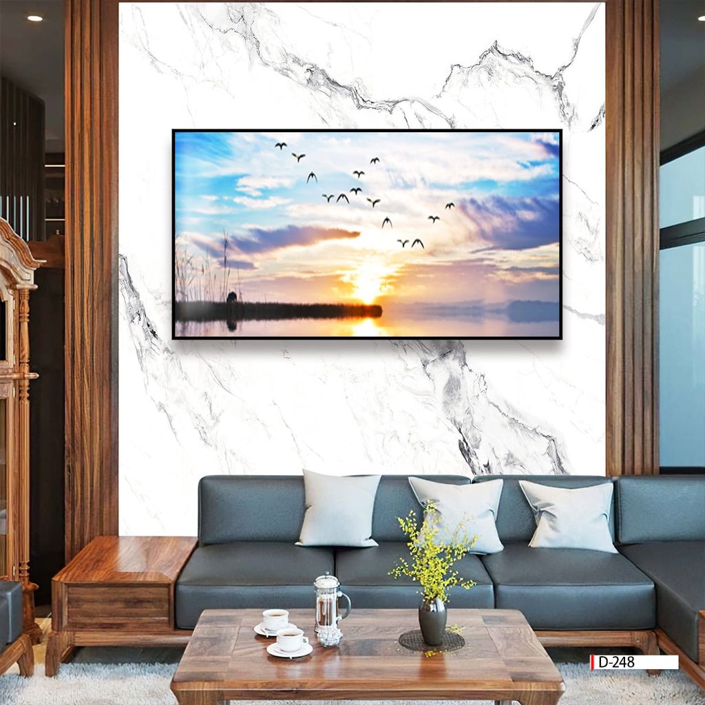 TRANH PHONG CẢNH THIÊN NHIÊN - TRANH PHÒNG KHÁCH - SAU SOFA - PHÒNG ĂN | MÃ D-248
