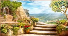 TRANH PHONG CẢNH THIÊN NHIÊN - TRANH PHÒNG KHÁCH - SAU SOFA - PHÒNG ĂN | MÃ D-445