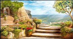 TRANH PHONG CẢNH THIÊN NHIÊN - TRANH PHÒNG KHÁCH - SAU SOFA - PHÒNG ĂN | MÃ D-445