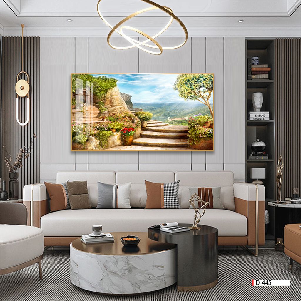 TRANH PHONG CẢNH THIÊN NHIÊN - TRANH PHÒNG KHÁCH - SAU SOFA - PHÒNG ĂN | MÃ D-445