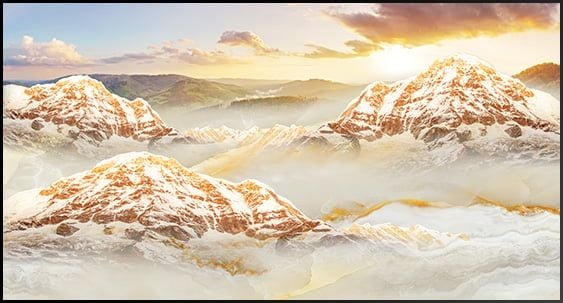 TRANH PHONG CẢNH THIÊN NHIÊN - TRANH PHÒNG KHÁCH - SAU SOFA - PHÒNG ĂN | MÃ D-447