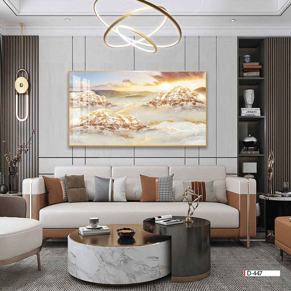 TRANH PHONG CẢNH THIÊN NHIÊN - TRANH PHÒNG KHÁCH - SAU SOFA - PHÒNG ĂN | MÃ D-447