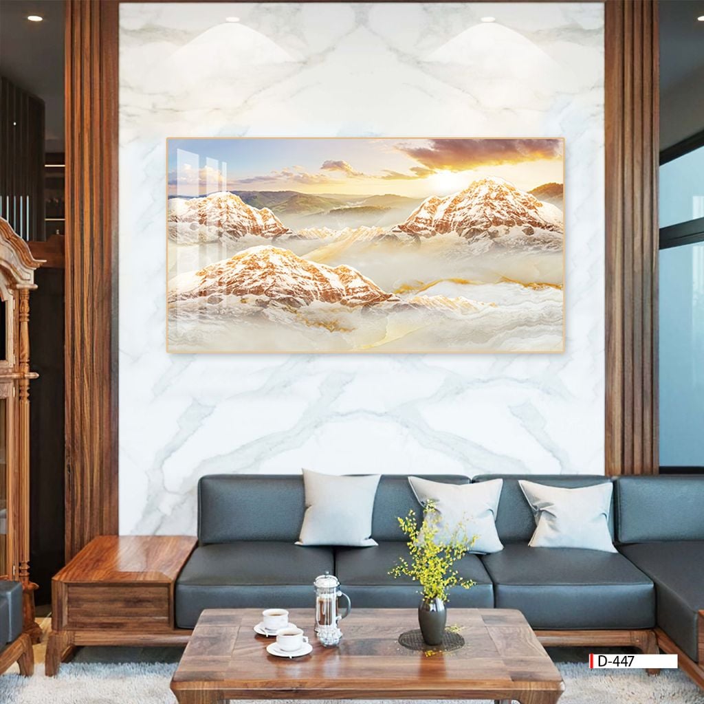 TRANH PHONG CẢNH THIÊN NHIÊN - TRANH PHÒNG KHÁCH - SAU SOFA - PHÒNG ĂN | MÃ D-447