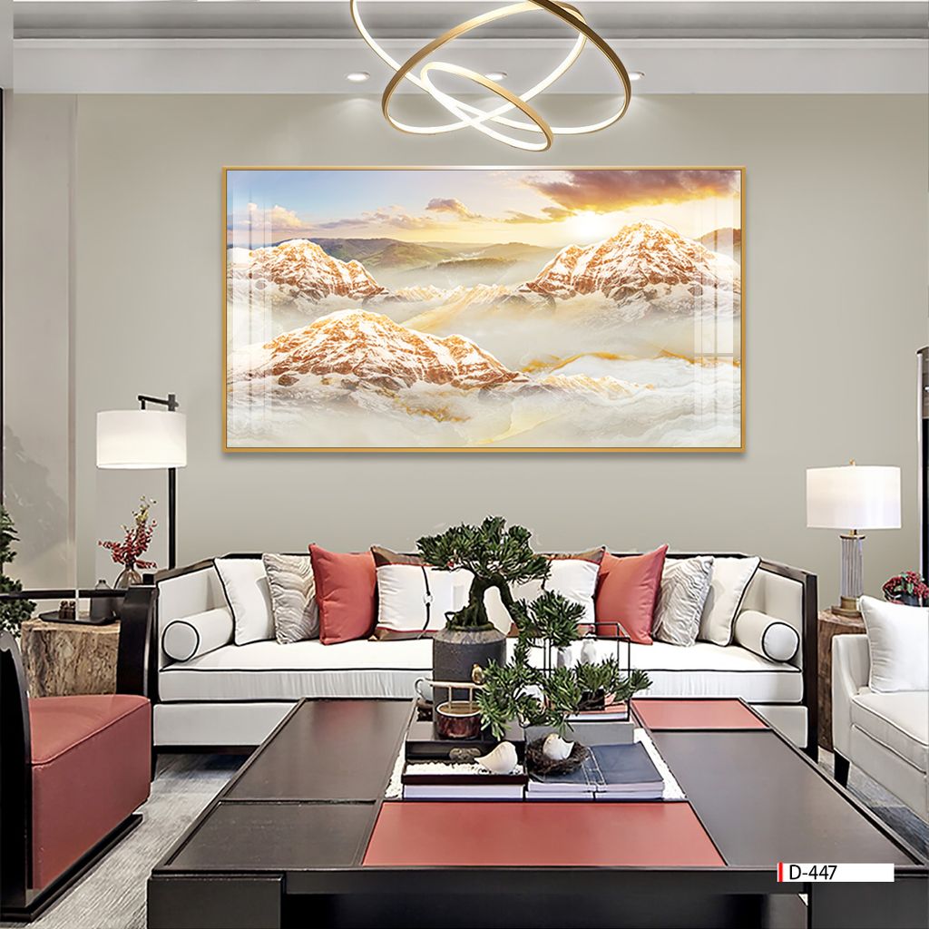 TRANH PHONG CẢNH THIÊN NHIÊN - TRANH PHÒNG KHÁCH - SAU SOFA - PHÒNG ĂN | MÃ D-447