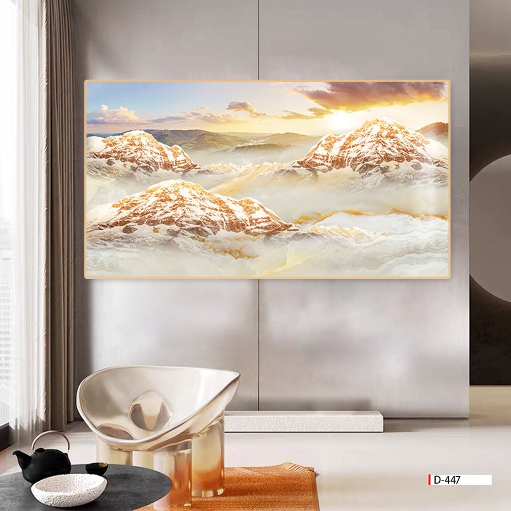 TRANH PHONG CẢNH THIÊN NHIÊN - TRANH PHÒNG KHÁCH - SAU SOFA - PHÒNG ĂN | MÃ D-447