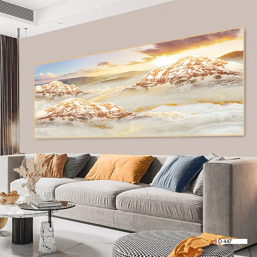 TRANH PHONG CẢNH THIÊN NHIÊN - TRANH PHÒNG KHÁCH - SAU SOFA - PHÒNG ĂN | MÃ D-447