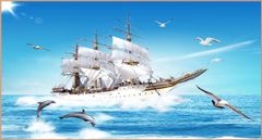 TRANH PHONG CẢNH THIÊN NHIÊN - TRANH PHÒNG KHÁCH - SAU SOFA - PHÒNG ĂN | MÃ D-449