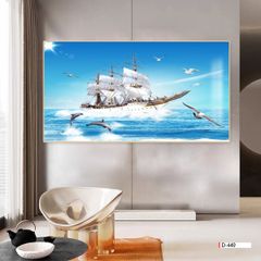 TRANH PHONG CẢNH THIÊN NHIÊN - TRANH PHÒNG KHÁCH - SAU SOFA - PHÒNG ĂN | MÃ D-449