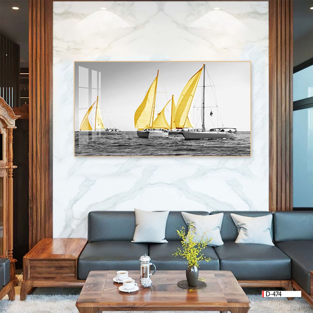 TRANH PHONG CẢNH THIÊN NHIÊN - TRANH PHÒNG KHÁCH - SAU SOFA - PHÒNG ĂN | MÃ D-474