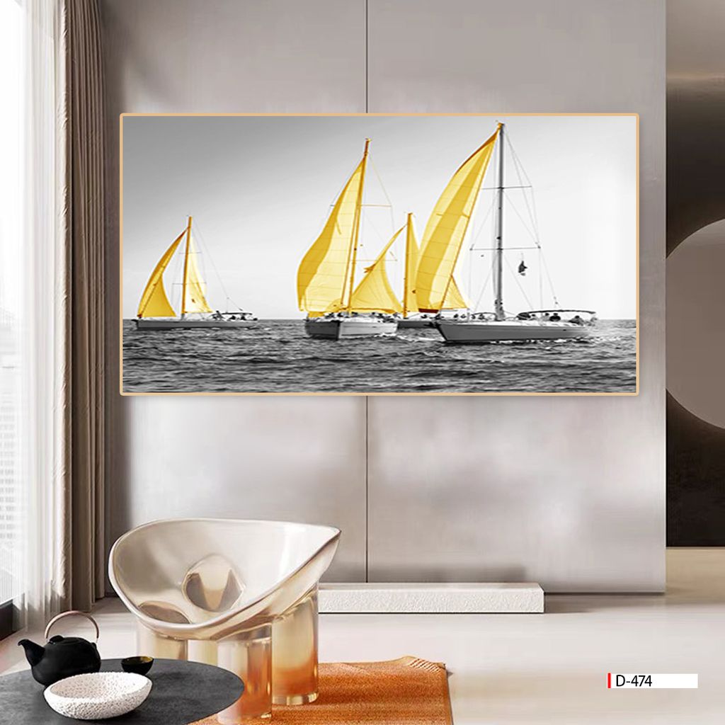 TRANH PHONG CẢNH THIÊN NHIÊN - TRANH PHÒNG KHÁCH - SAU SOFA - PHÒNG ĂN | MÃ D-474