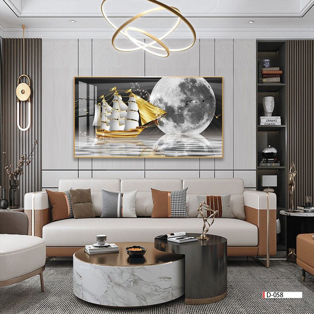 TRANH PHONG CẢNH THIÊN NHIÊN - TRANH PHÒNG KHÁCH - SAU SOFA - PHÒNG ĂN | MÃ D-058