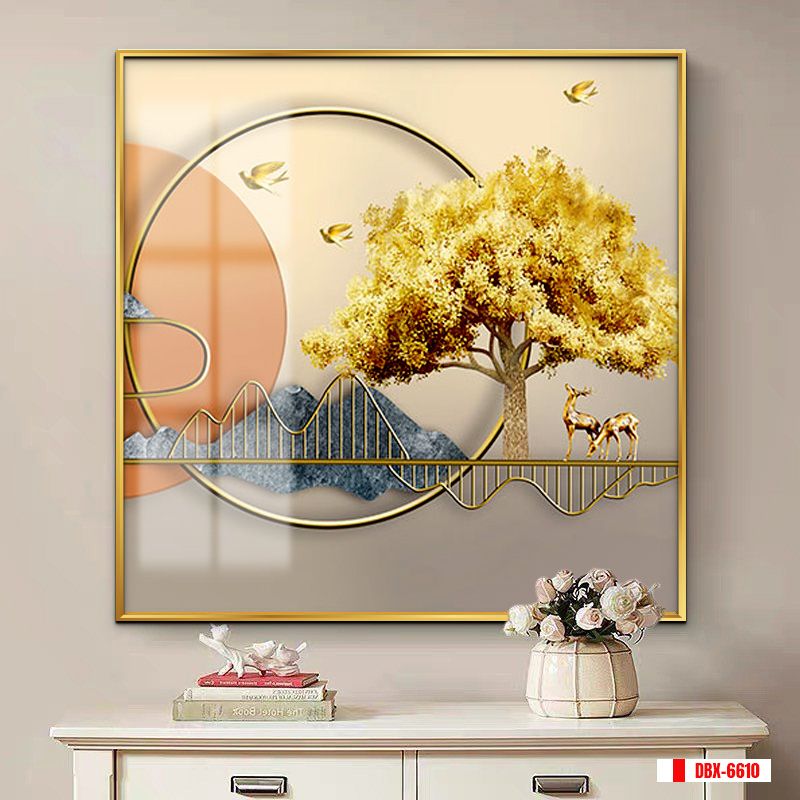 TRANH TREO PHÒNG BẾP - TRANH HƯƠU TÀI LỘC | MÃ DBX-6610