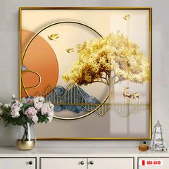 TRANH TREO PHÒNG BẾP - TRANH HƯƠU TÀI LỘC | MÃ DBX-6610