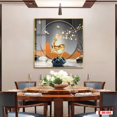 TRANH TREO PHÒNG BẾP - TRANH HƯƠU TÀI LỘC | MÃ DBX-6619