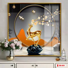 TRANH TREO PHÒNG BẾP - TRANH HƯƠU TÀI LỘC | MÃ DBX-6619
