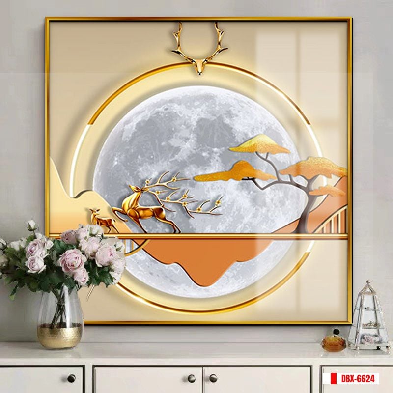 TRANH TREO PHÒNG BẾP - TRANH HƯƠU TÀI LỘC | MÃ DBX-6624