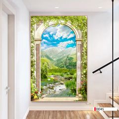 TRANH PHONG CẢNH THIÊN NHIÊN - TRANH PHÒNG KHÁCH - SẢNH LỐI ĐI - CẦU THANG | MÃ DD45