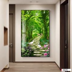 BST97 - TRANH TREO TƯỜNG - TRANG TRÍ HÀNH LANG, SẢNH, LỐI ĐI - CHỦ ĐỀ PHONG CẢNH THIÊN NHIÊN - TRANH ĐƠN DỌC