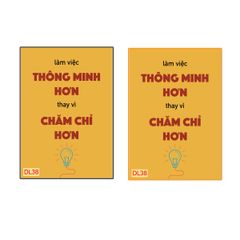 TRANH TREO PHÒNG LÀM VIỆC - TRANH SLOGAN ĐỘNG LỰC | MÃ DL38