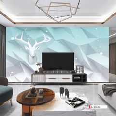 TRANH VẢI DÁN TƯỜNG 3D - TRANH DÁN TƯỜNG HIỆN ĐẠI | DT032